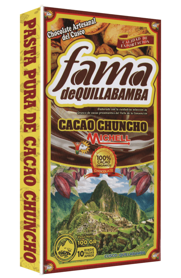 chocolate 100 gramos