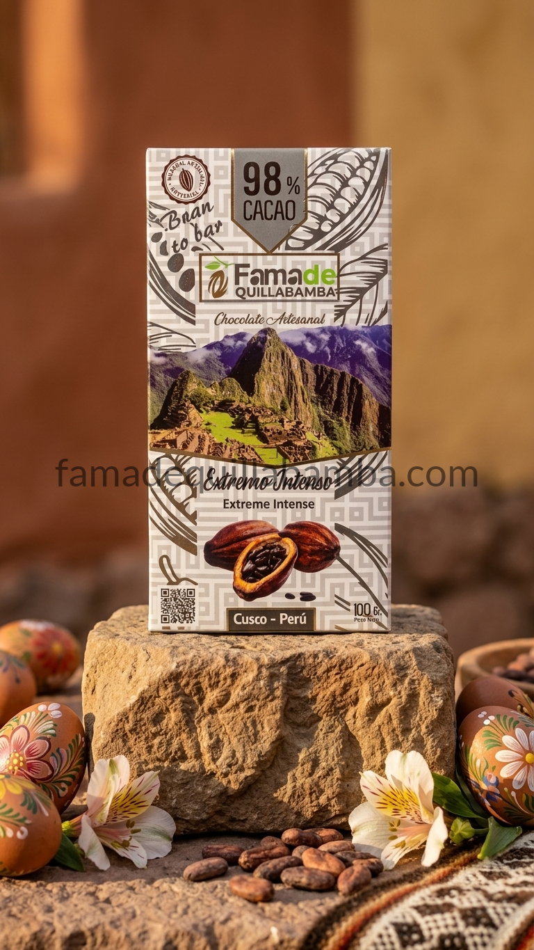 Cacao 98% Extremo Intenso | Chocolate Puro Artesanal 100 g - vista 6