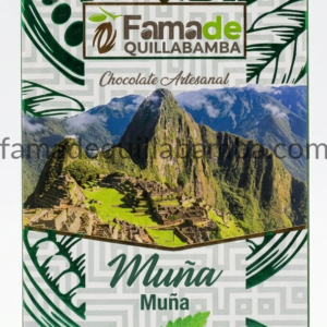 CHOCOLATE 65% - Chocolate con Muña - Barra 100 gr
