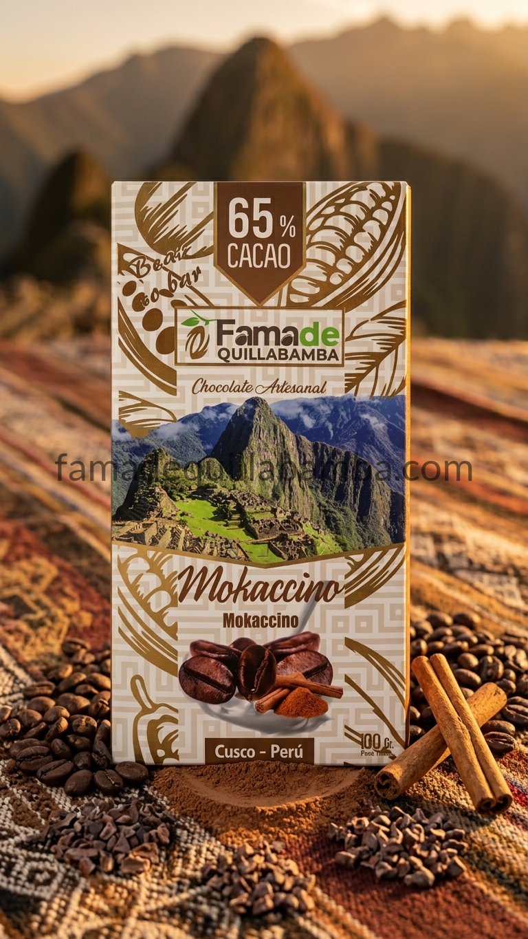 CHOCOLATE 65% - Chocolate Mokaccino con Café - Barra 100g - Vista 3