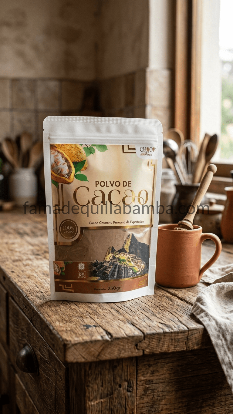 CACAO EN POLVO - Cacao en Polvo Puro - Origen Quillabamba, Cusco - 250 gr - Vista 2