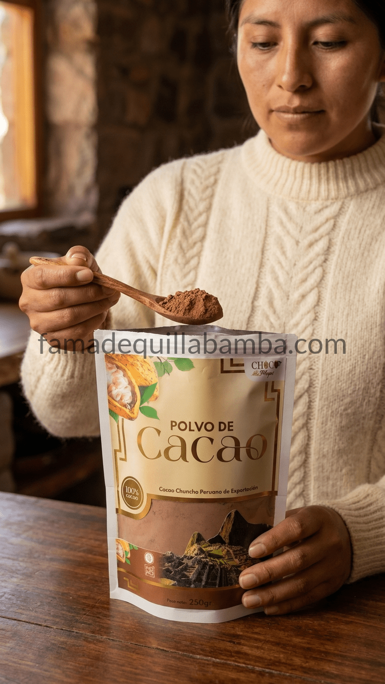 CACAO EN POLVO - Cacao en Polvo Puro - Origen Quillabamba, Cusco - 250 gr - Vista 3