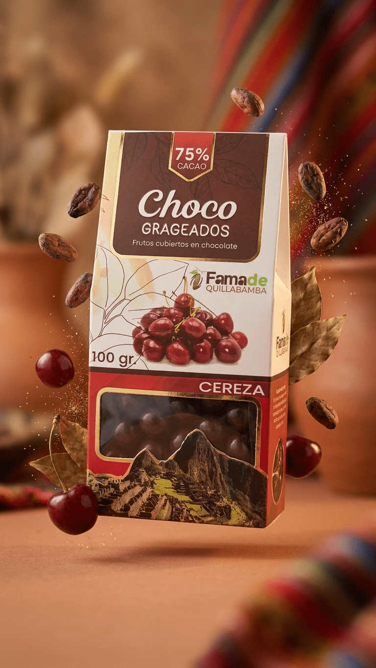 Cereza con Chocolate 75% Cacao: imagen 2