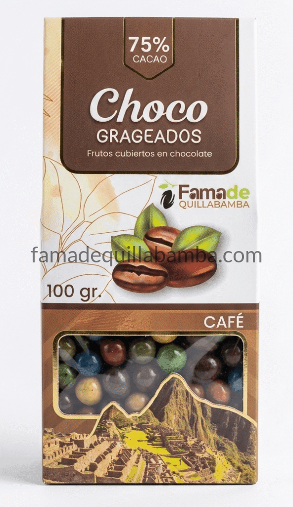 CHOCOLATE 75% - Granos de Café con Chocolate - 100 gr