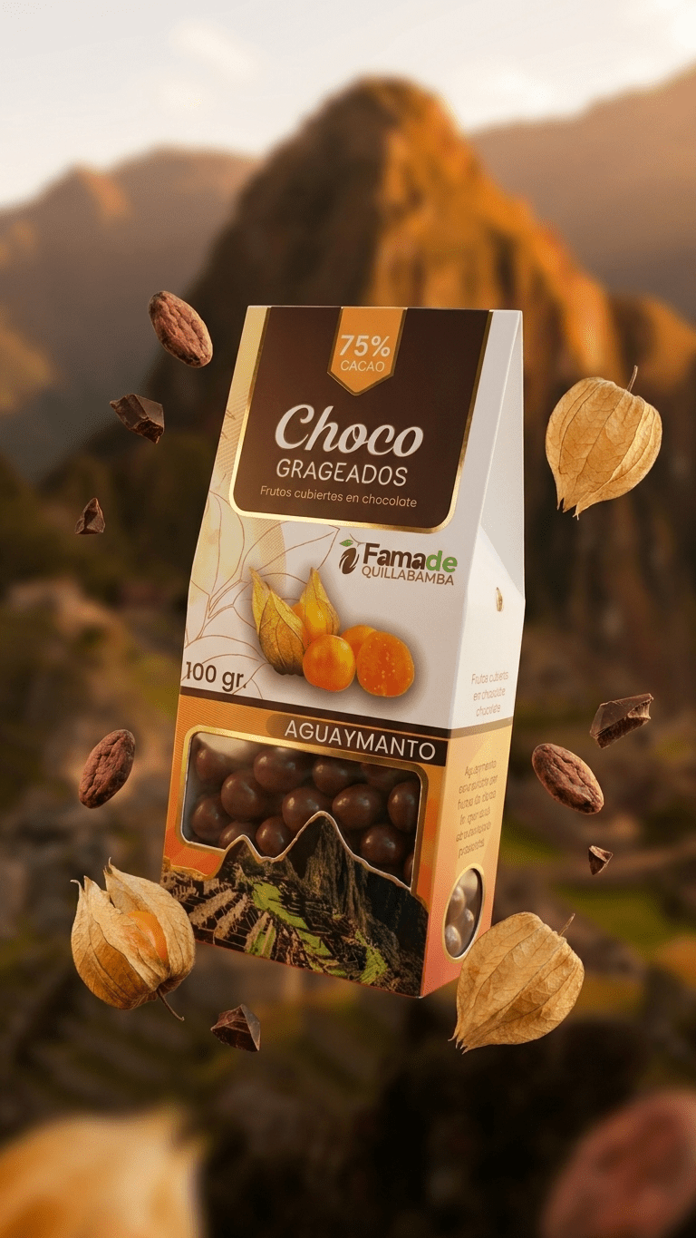 Aguaymanto con Chocolate 75% Cacao: imagen 4