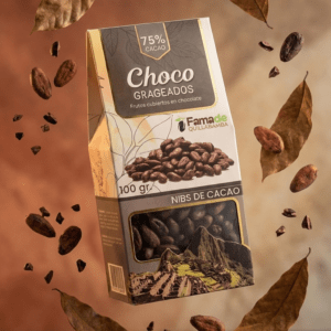 Nibs de Cacao con Chocolate 75% Cacao: imagen 4