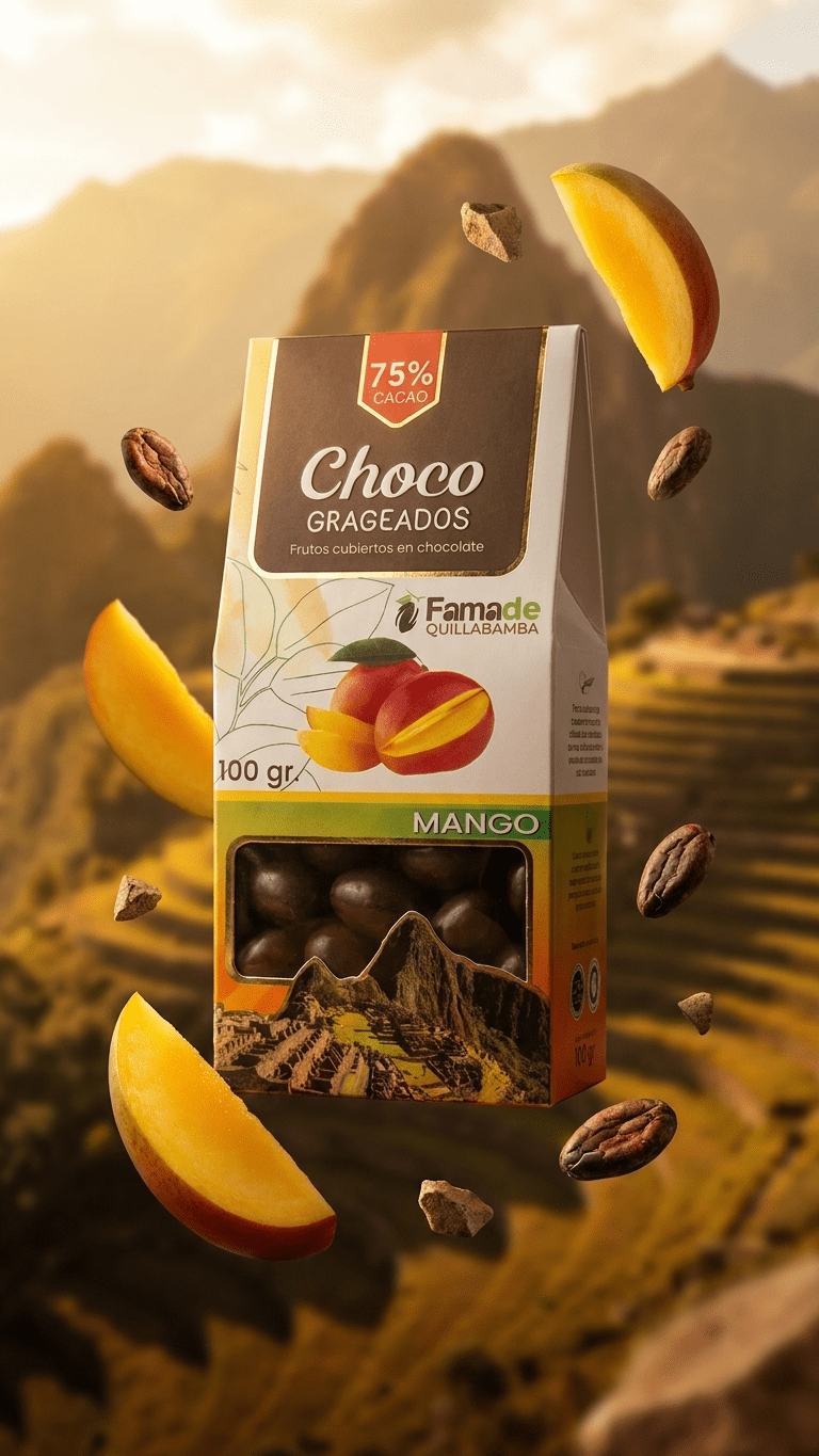 Mango con Chocolate 75% Cacao: imagen 3