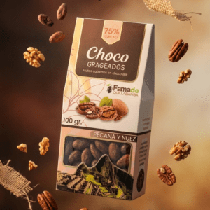 Pecanas y Nueces con Chocolate 75% Cacao: imagen 4