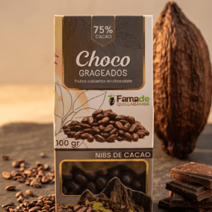 Nibs de Cacao con Chocolate 75% Cacao: imagen 3