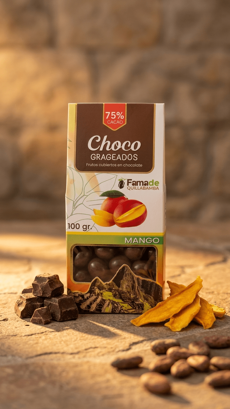 Mango con Chocolate 75% Cacao: imagen 2