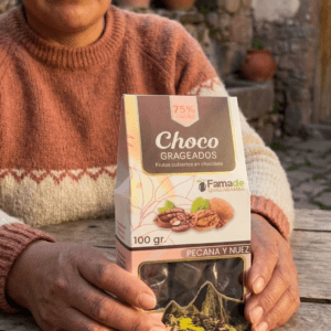 Pecanas y Nueces con Chocolate 75% Cacao: imagen 2