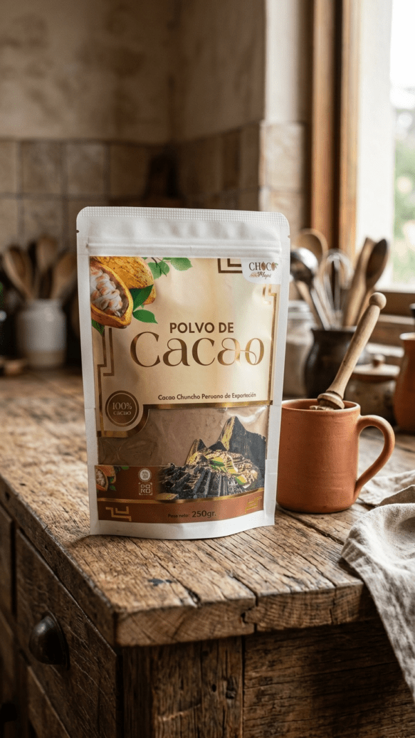Cacao en Polvo Puro | Origen Quillabamba, Cusco