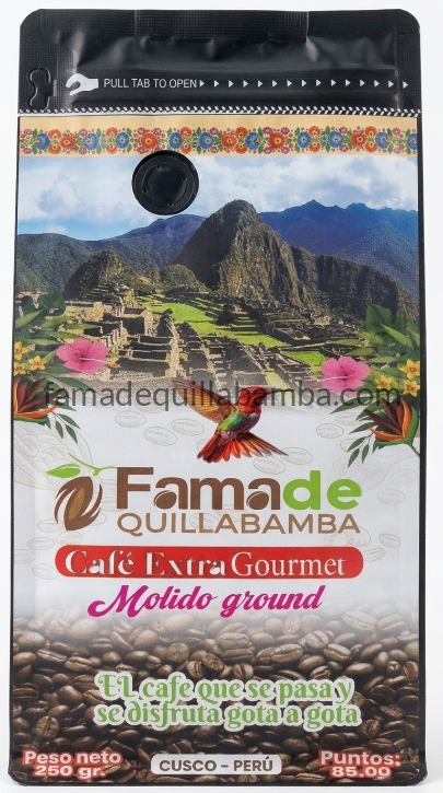 Café Extra Gourmet Molido 250 g - Fama de Quillabamba