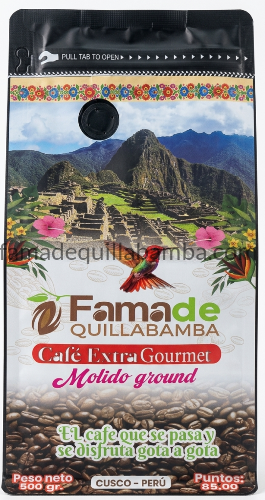 Café Extra Gourmet Molido 500 g - Fama de Quillabamba