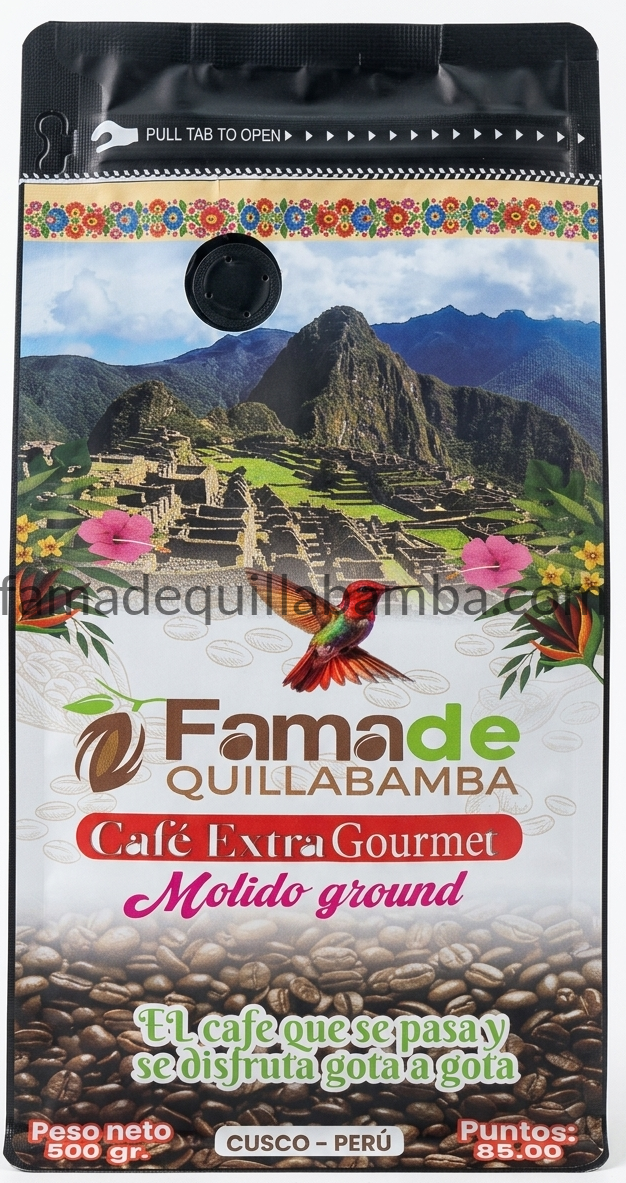 Café Extra Gourmet Molido 500 g - Fama de Quillabamba
