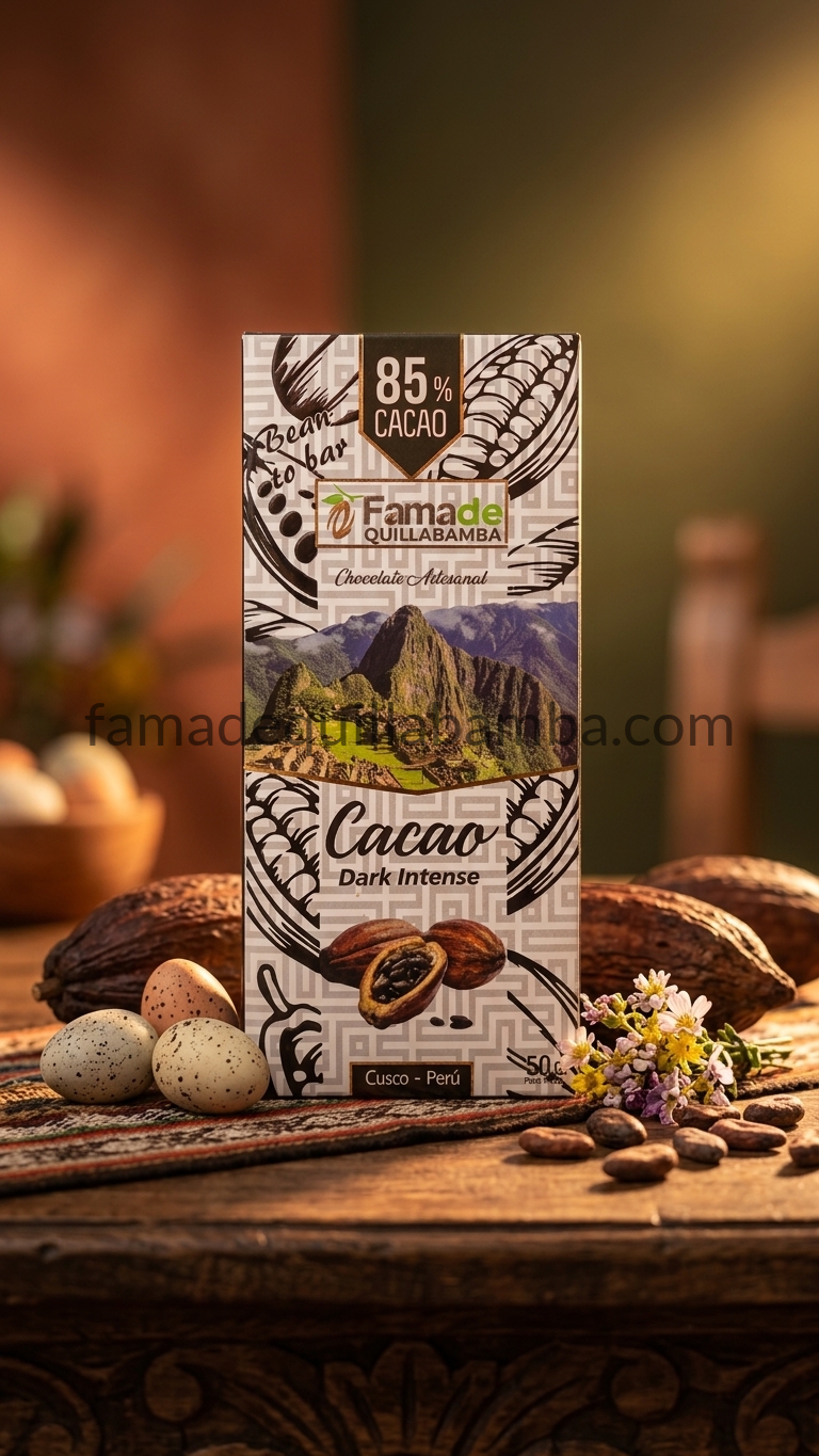 CHOCOLATE 85% - Cacao Intenso - Barra 50 gr - Vista 2
