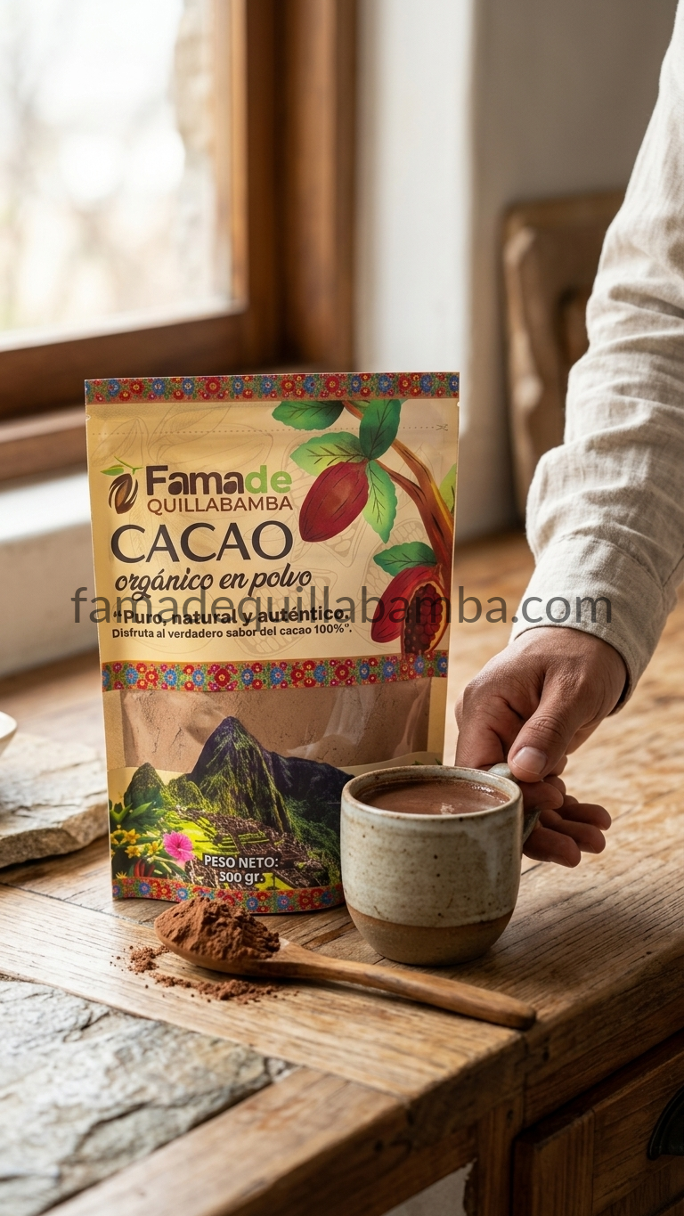 Cacao en Polvo Orgánico Puro | Origen Quillabamba, Cusco | 300 g - vista 2