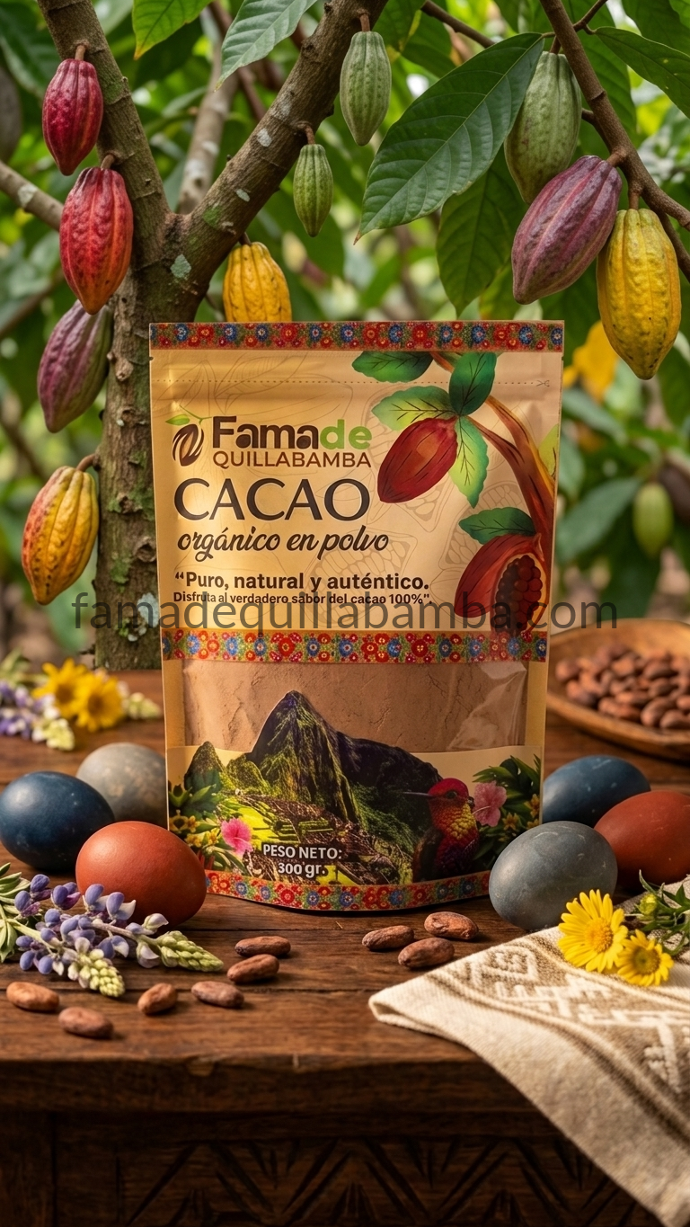 Cacao en Polvo Orgánico Puro | Origen Quillabamba, Cusco | 300 g - vista 3