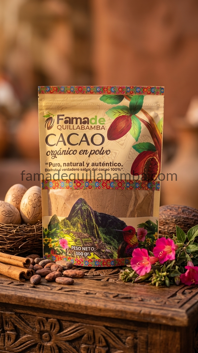 Cacao en Polvo Orgánico Puro | Origen Quillabamba, Cusco | 300 g - vista 4