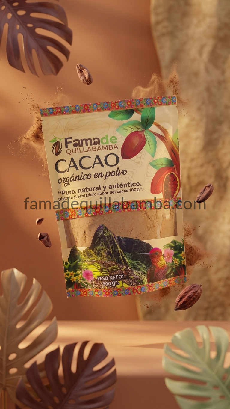 Cacao en Polvo Orgánico Puro | Origen Quillabamba, Cusco | 300 g - vista 5