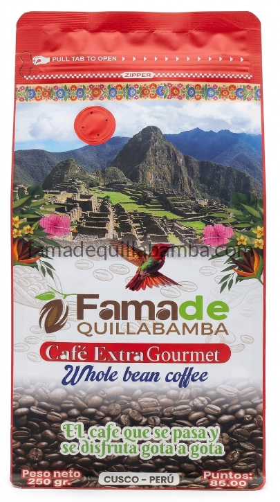 Café Extra Gourmet Grano 250 g - Fama de Quillabamba