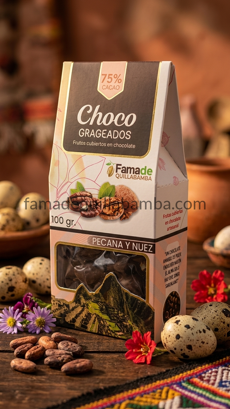 Pecanas y Nueces con Chocolate 75% Cacao | 100 g - vista 9