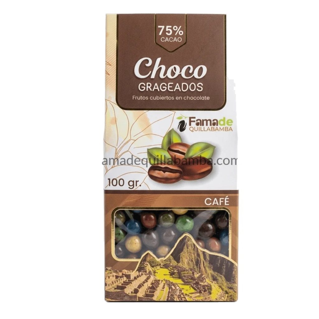 Granos de Café con Chocolate 75% Cacao | 100 g
