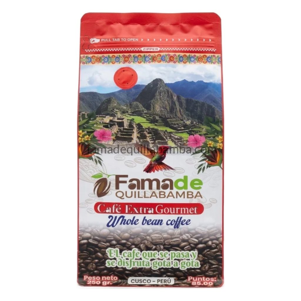 Café Extra Gourmet Grano 250 g - Fama de Quillabamba