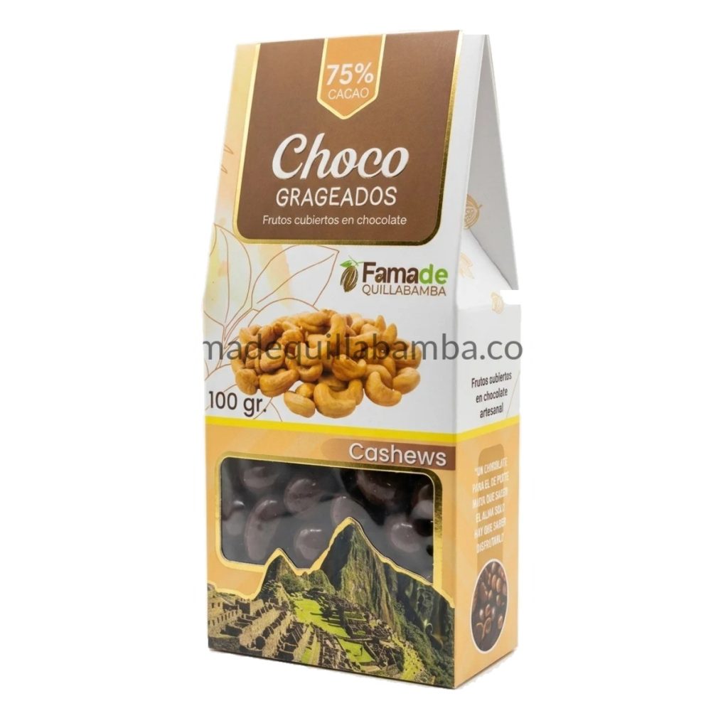 Casho con Chocolate 75% Cacao | 100 g