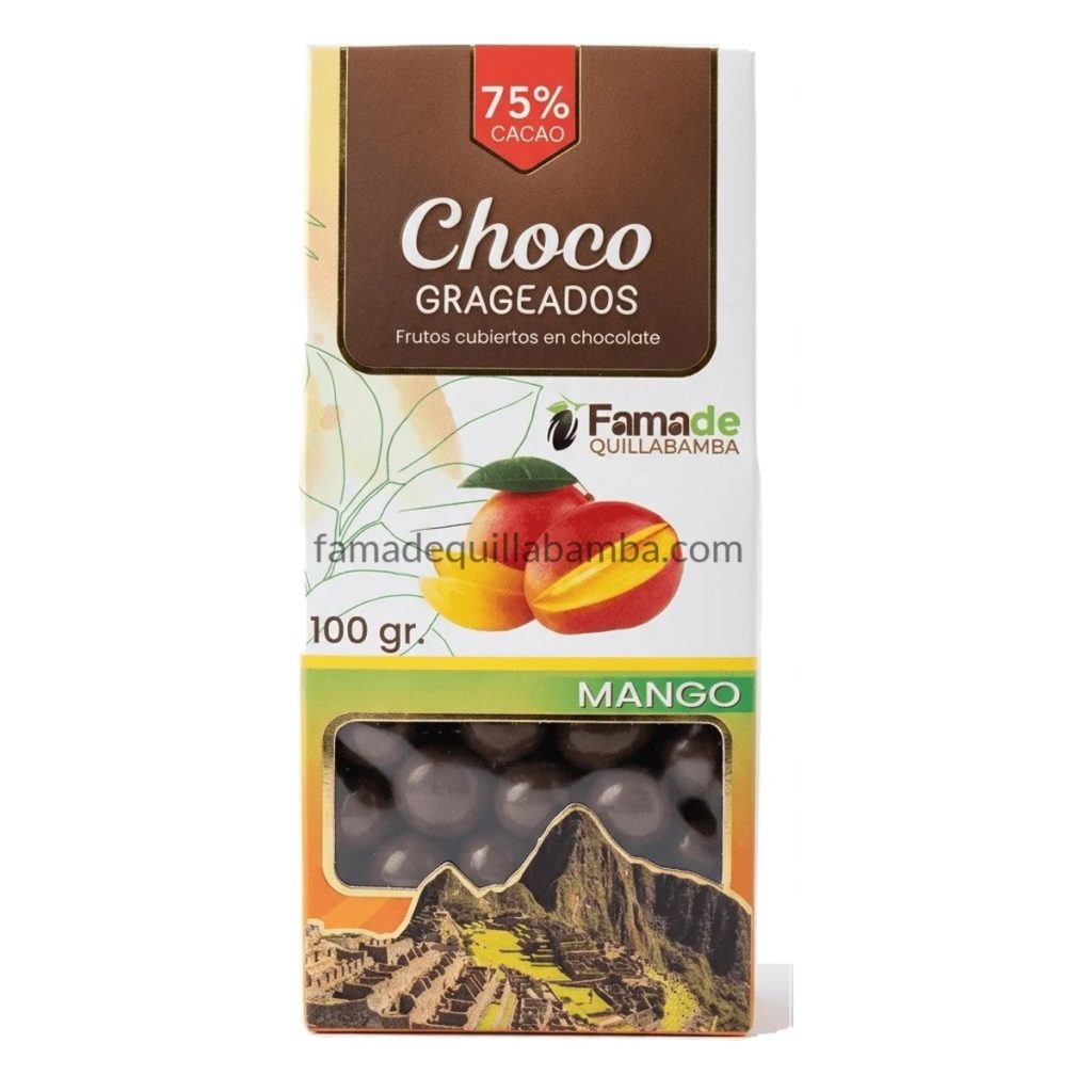 Mango con Chocolate 75% Cacao | 100 g